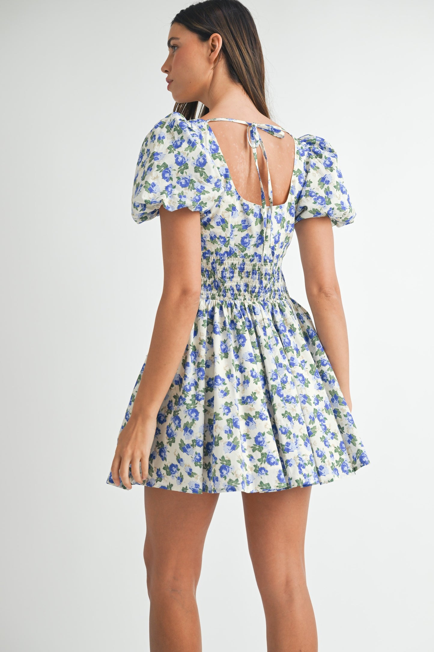 Flirty Floral Baby Doll dress