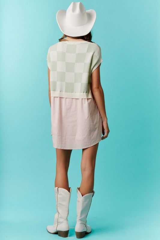 Spring Fling Colorblock Dress