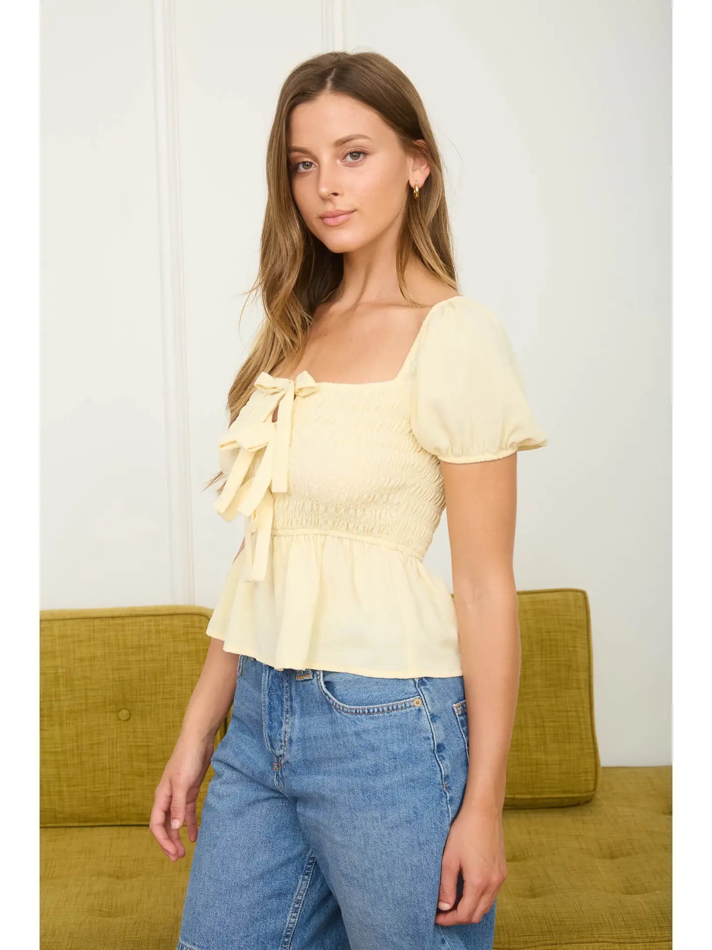 Francesca Babydoll Top