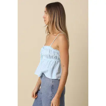 Gina Gingham Tank