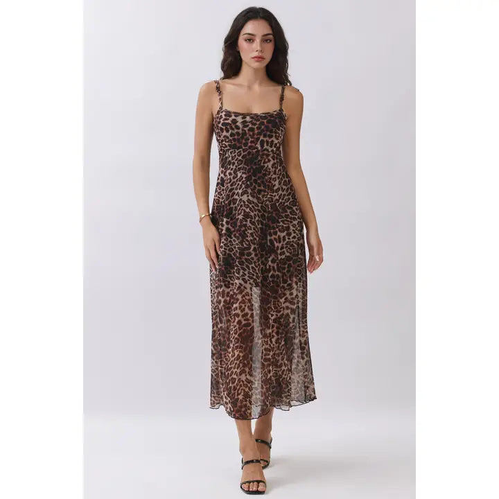 Raelyn Leopard Dress
