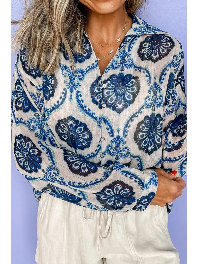 Lauren Button Down Top