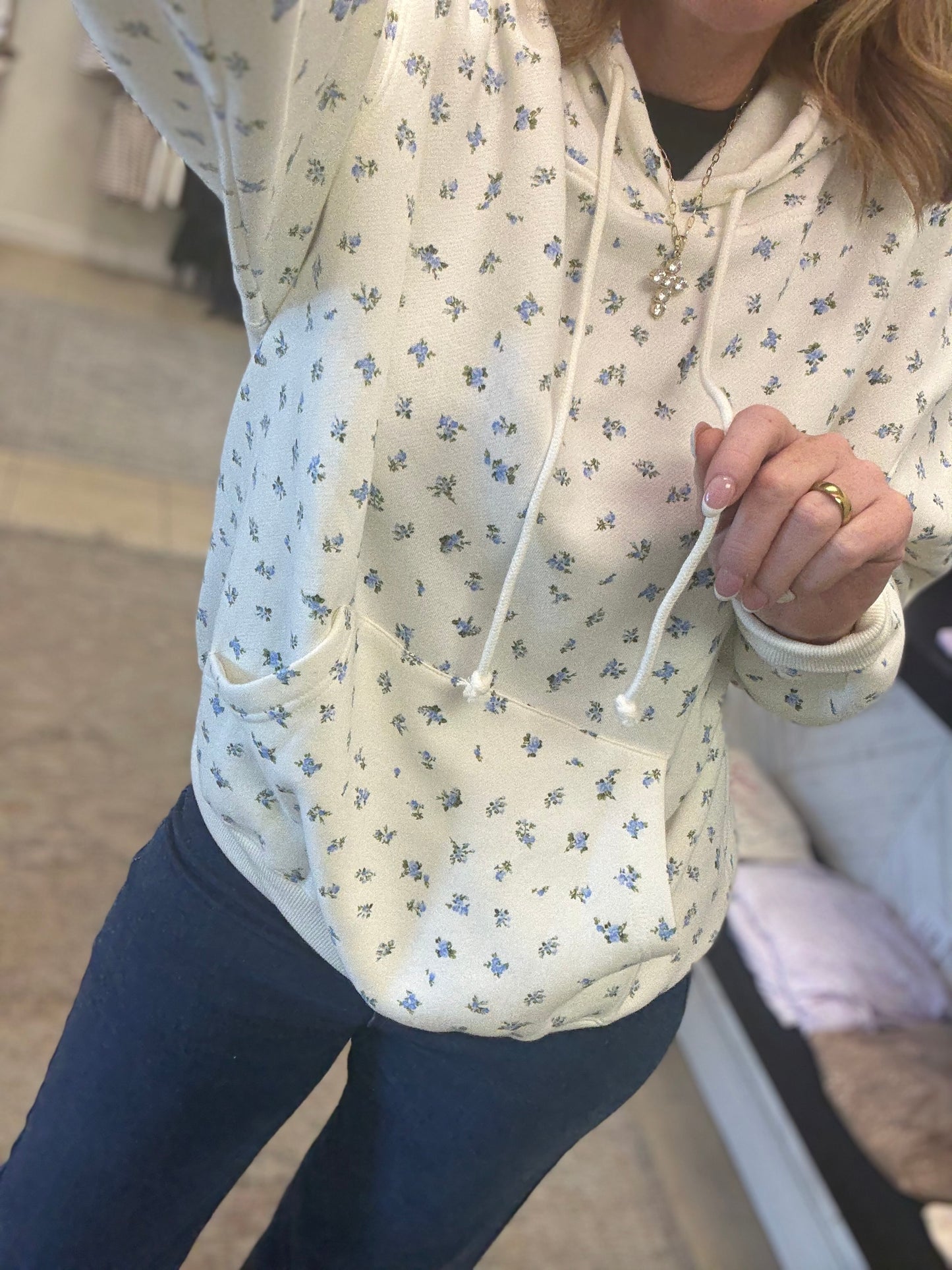 Among the Flowers Hoodie