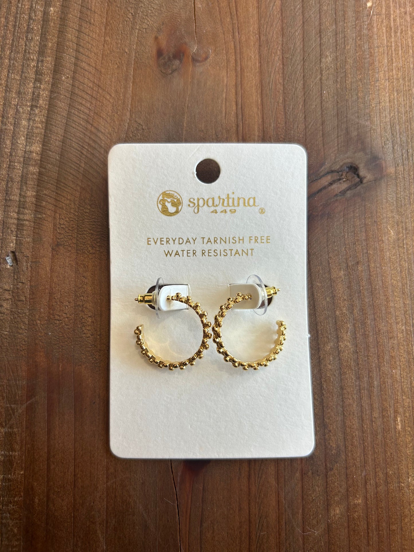 SP Telfair Hoop Earrings 20mm Gold