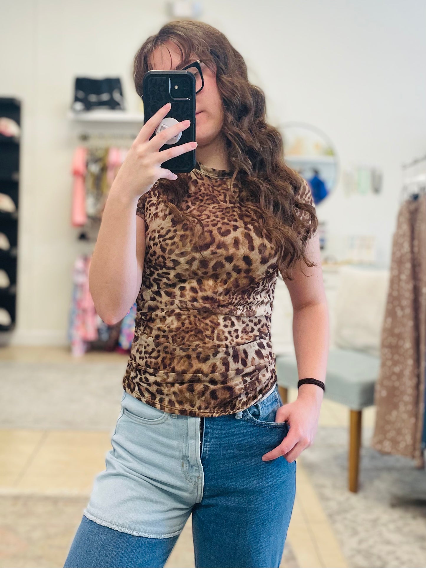 Wild Whim Mesh Top