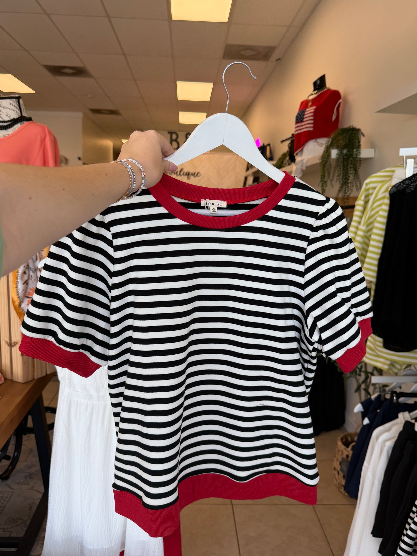 Georgia Stripe Top
