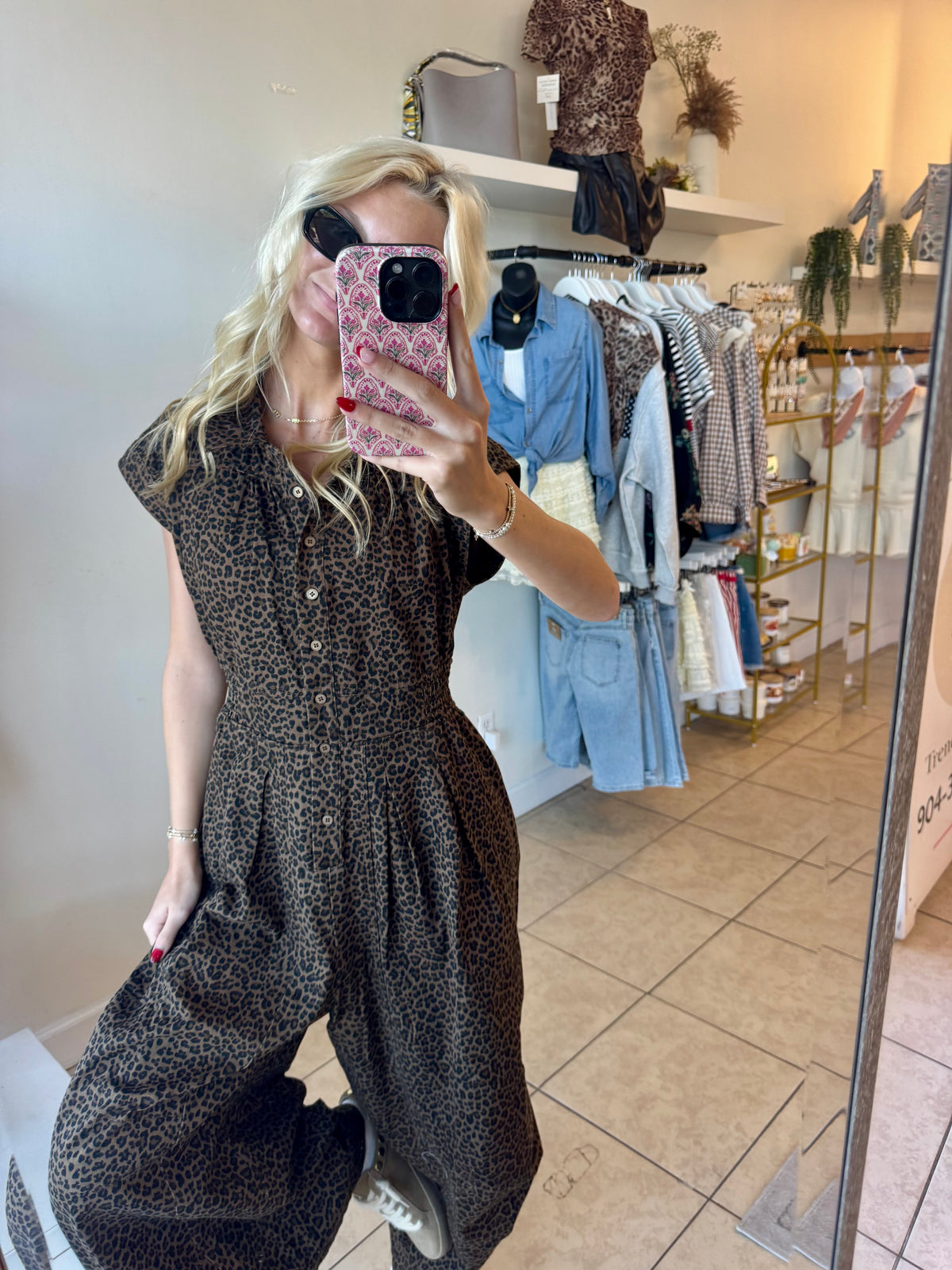 Leopard Jumpsuit