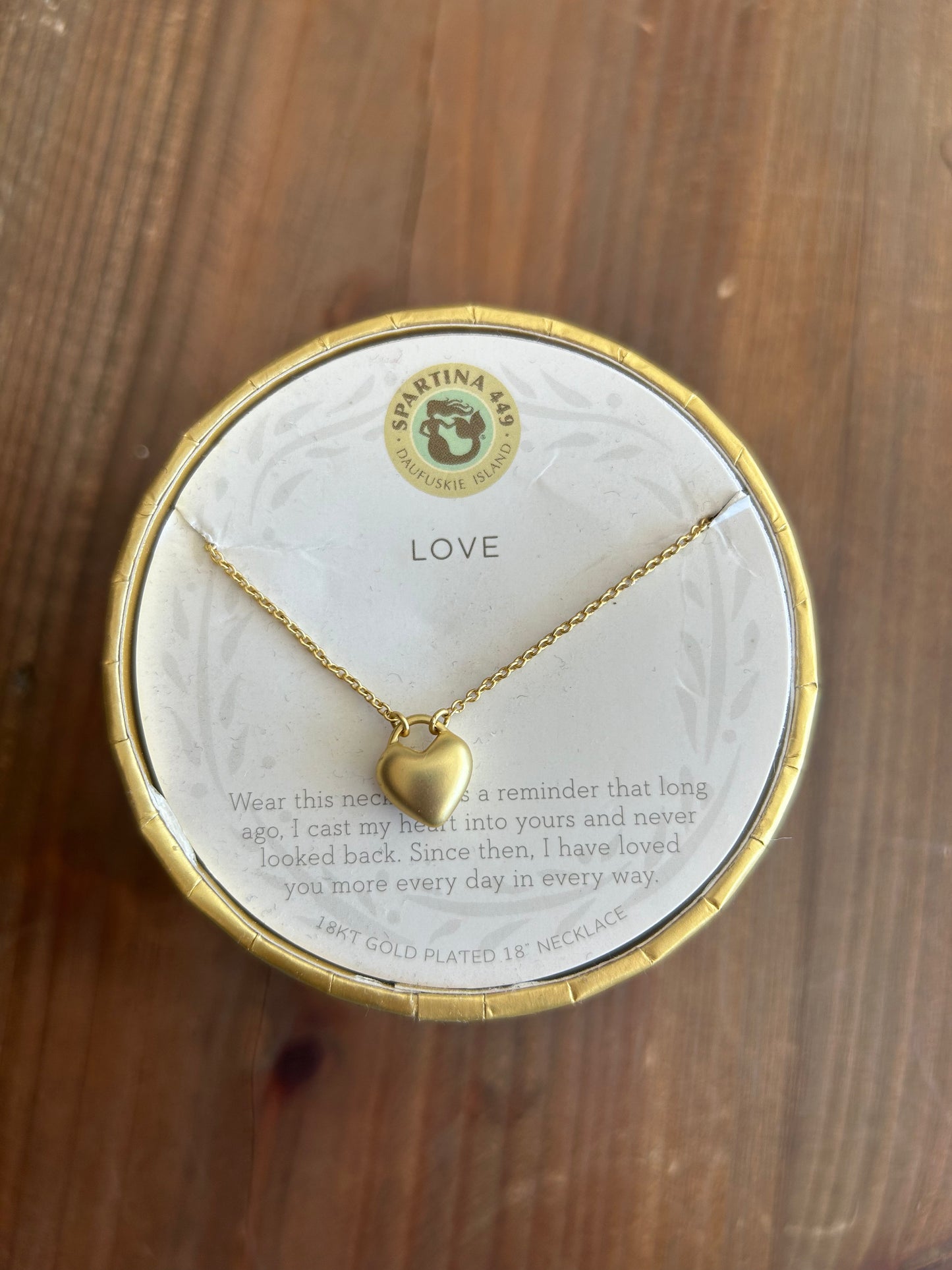 SLV Necklace 18" (Love/Heart)