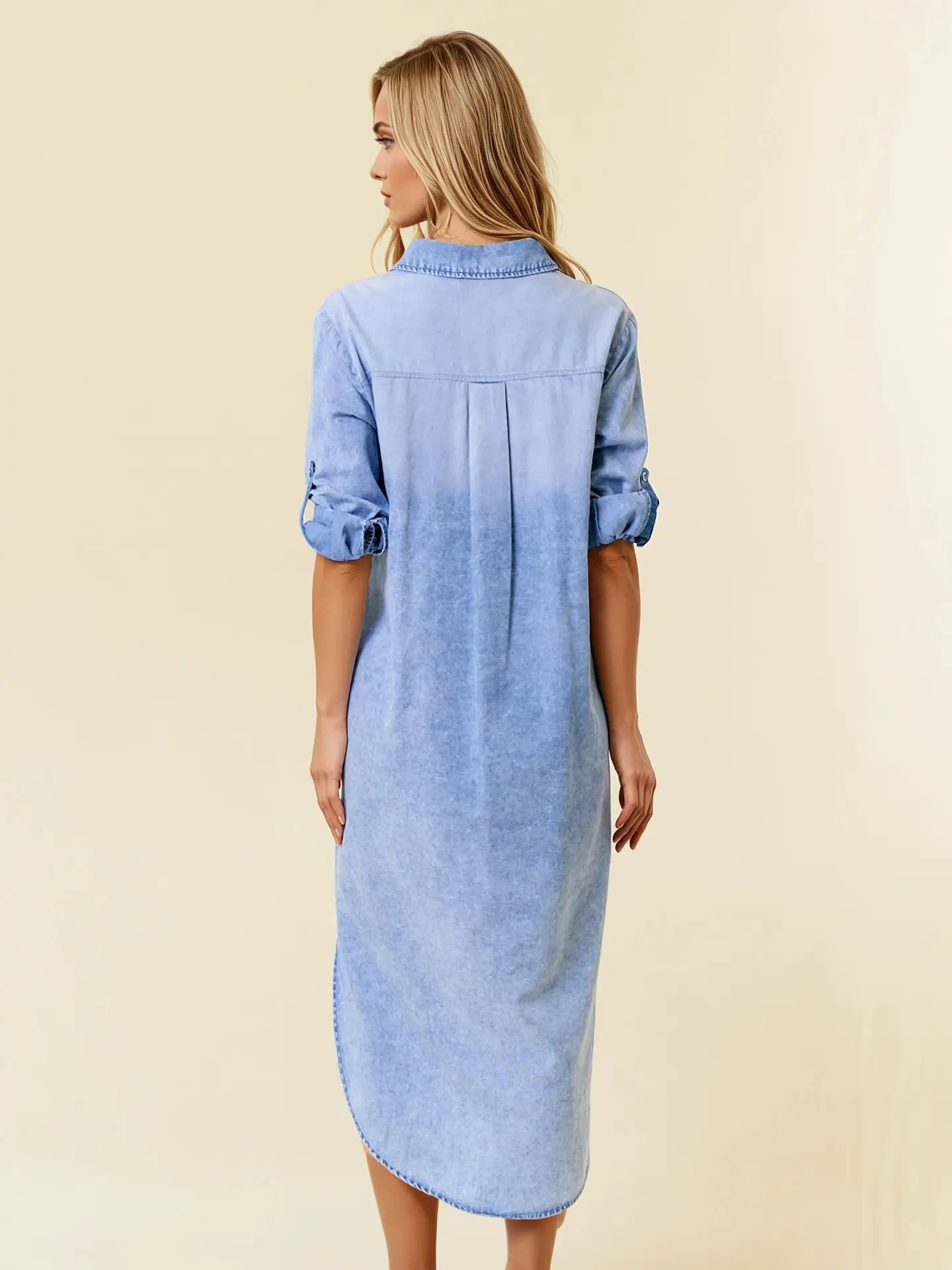 Charlotte Chambray Dress