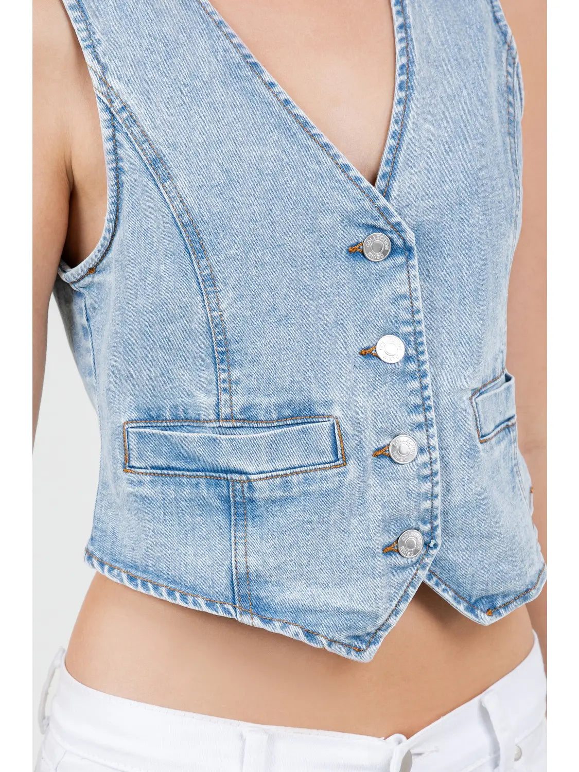 Hartlee Denim Vest