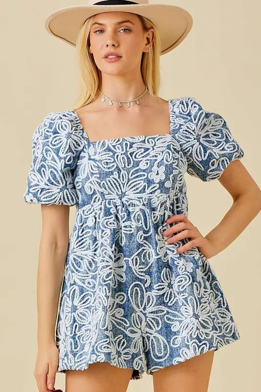 Emmy Babydoll Romper