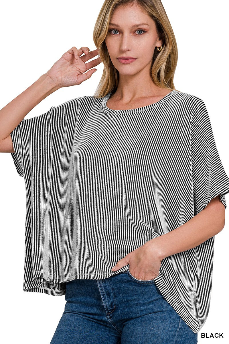 Nora Waffle Knit Top