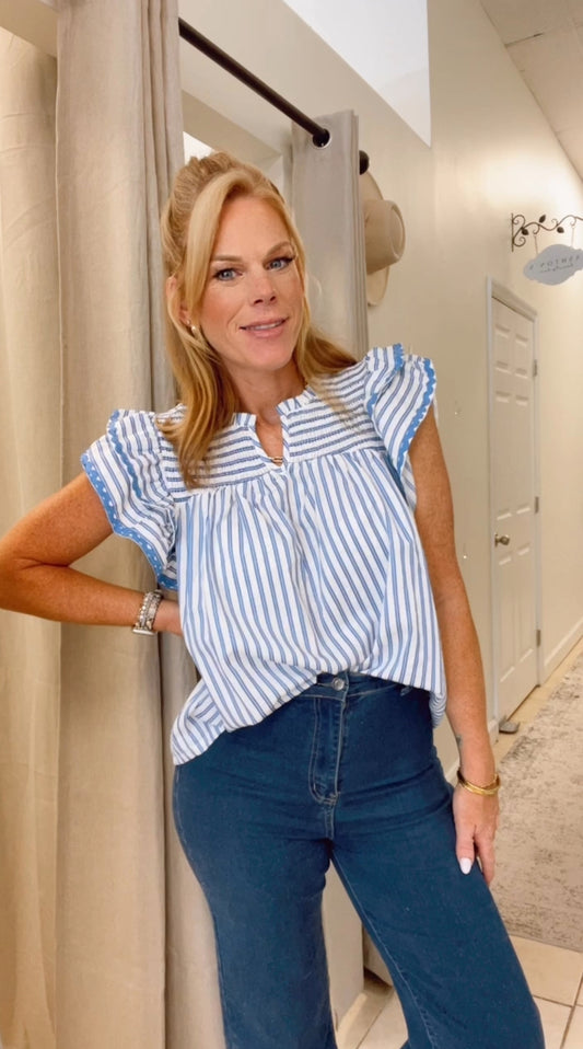 Issy Stripped Blouse