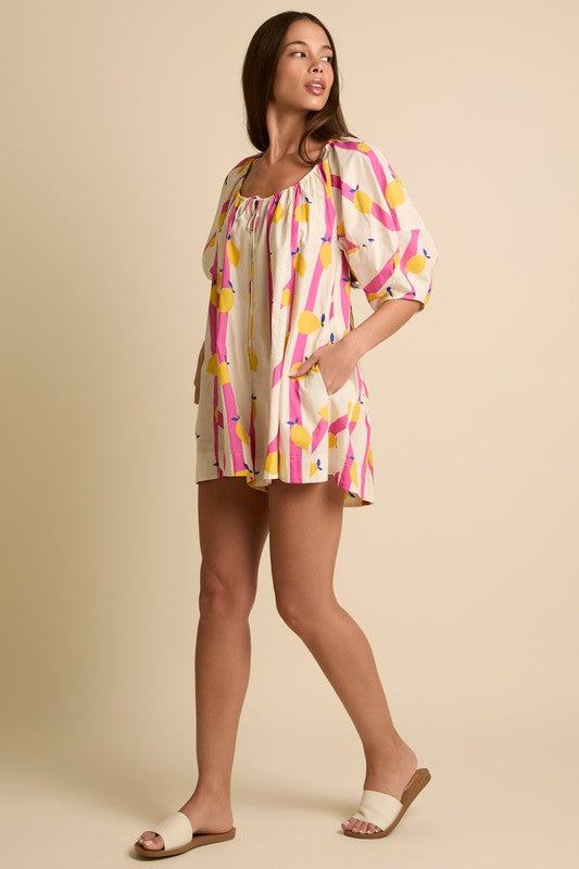 Lemon Drop Romper