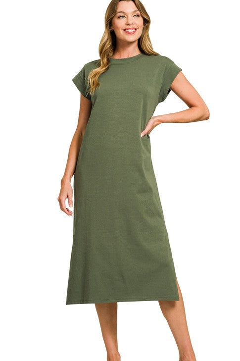 Lounging Around T-Shirt Dress