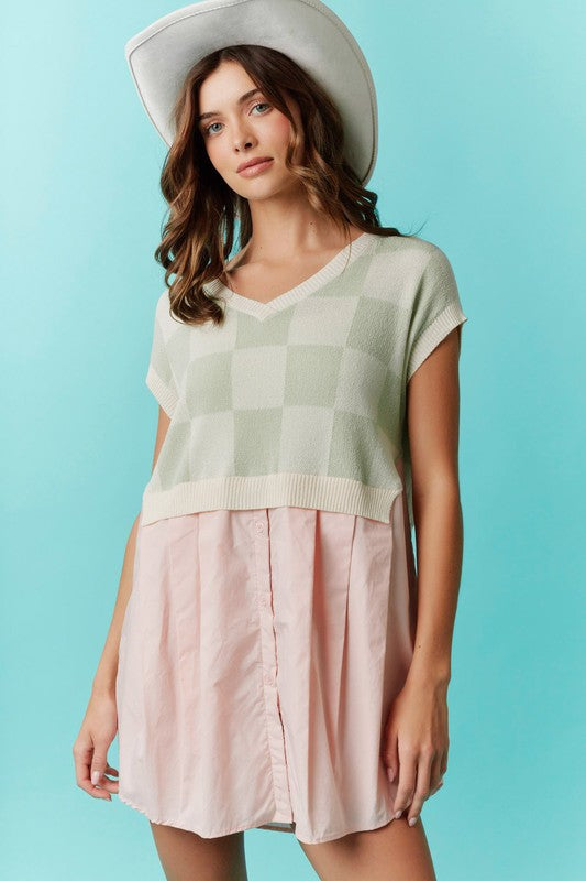 Spring Fling Colorblock Dress