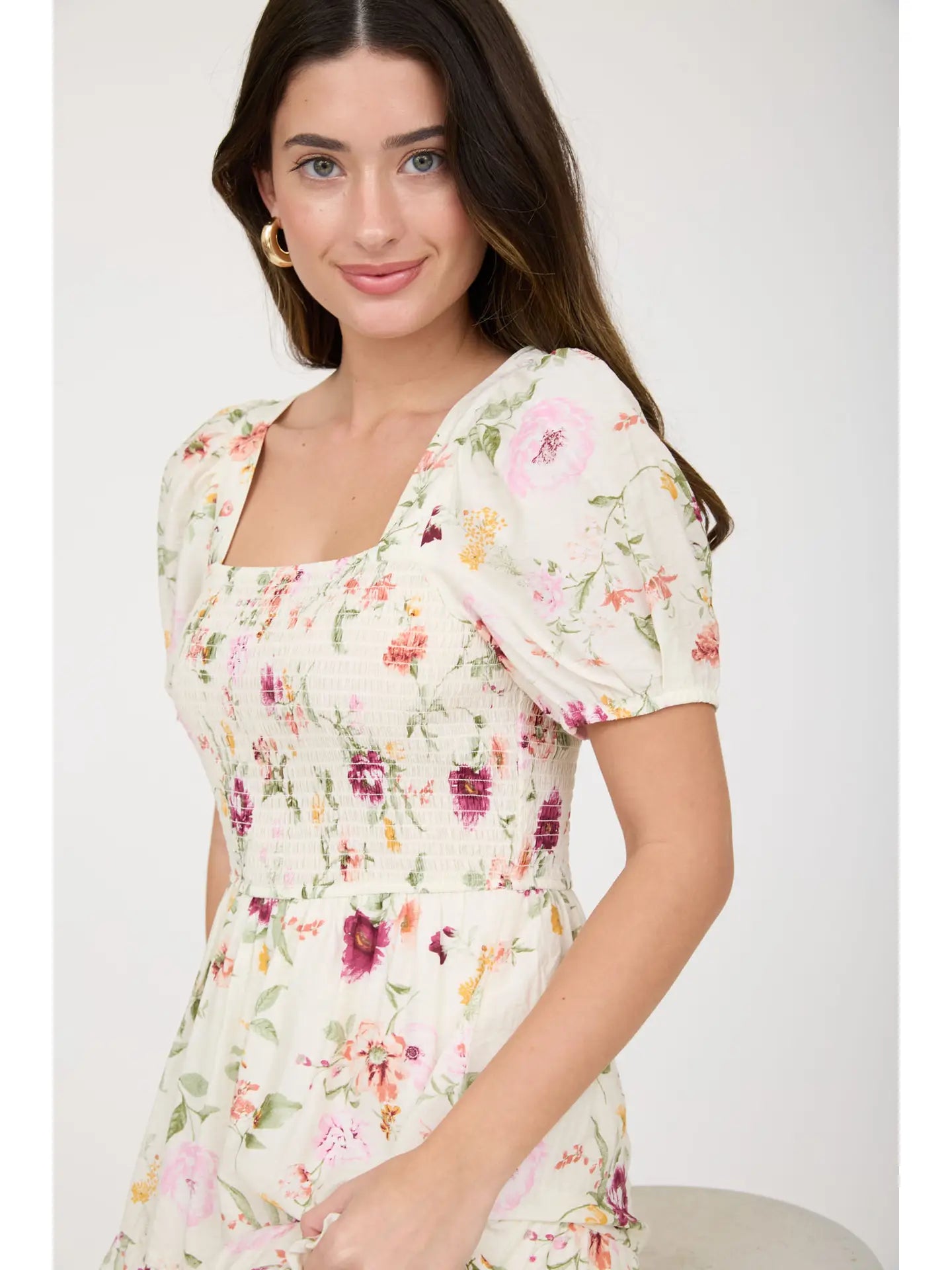 Fiona Floral Maxi Dress
