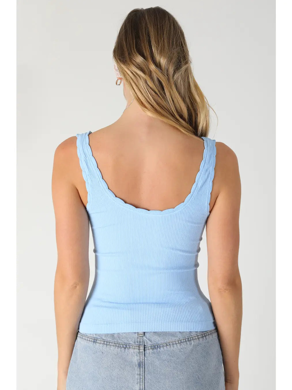 Taylor Scallop Tank