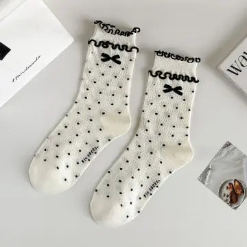 Bow Crew Socks