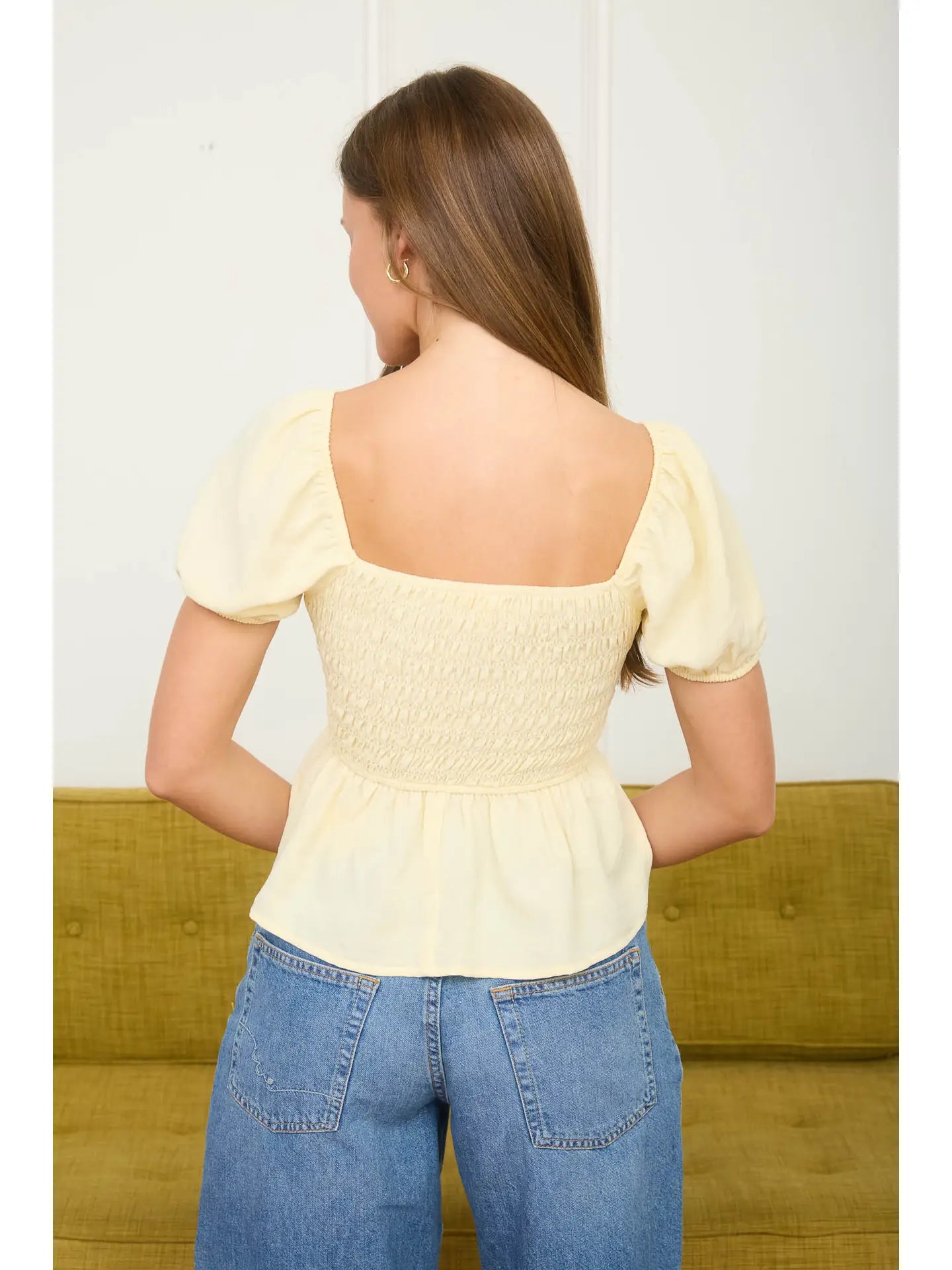 Francesca Babydoll Top