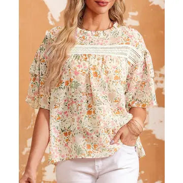 Presley Floral Top