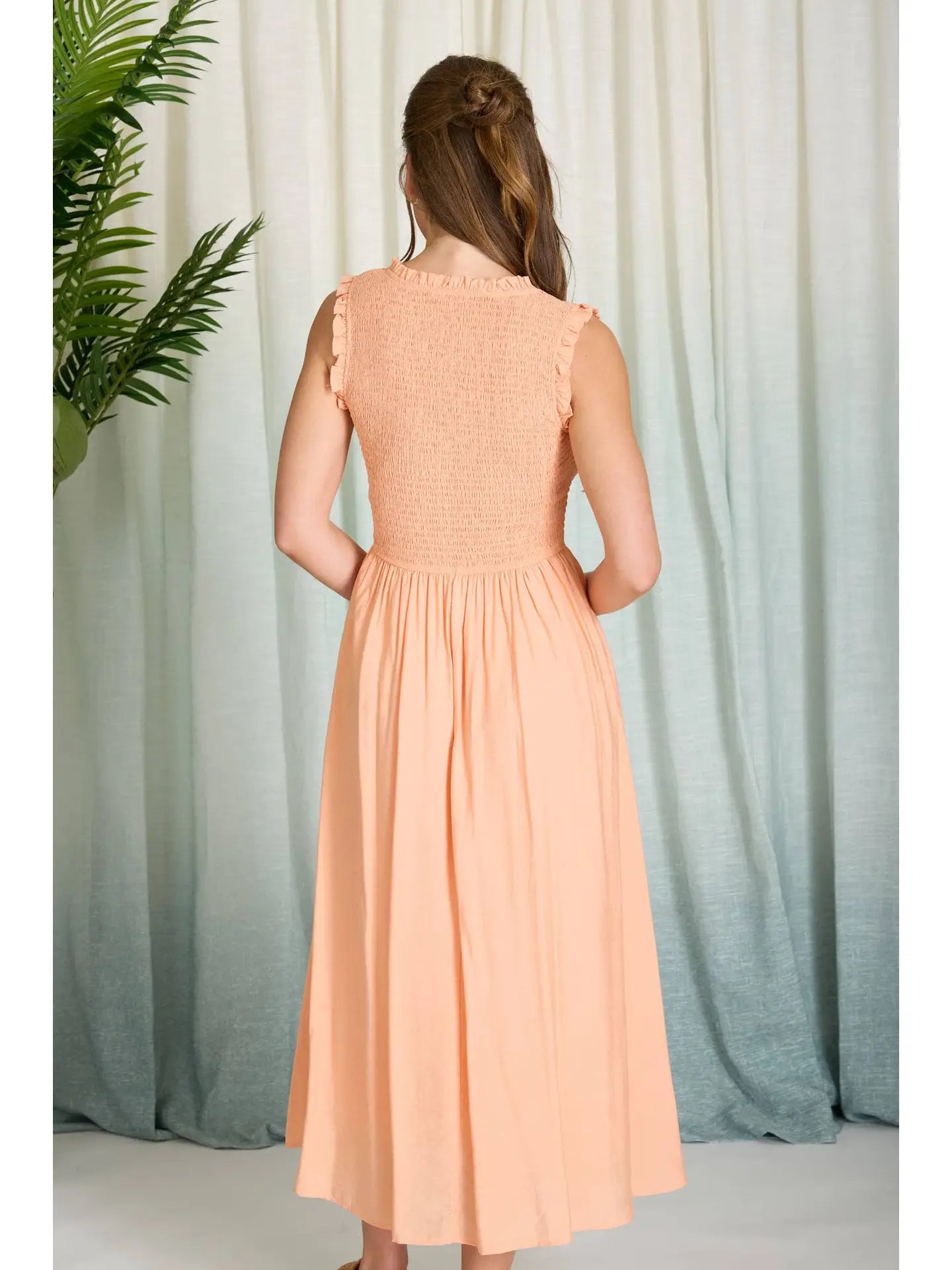 Cute N Coral Maxi Dress