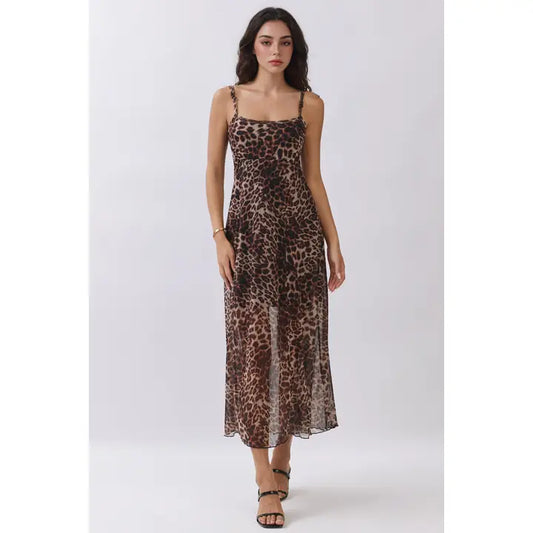 Raelyn Leopard Dress