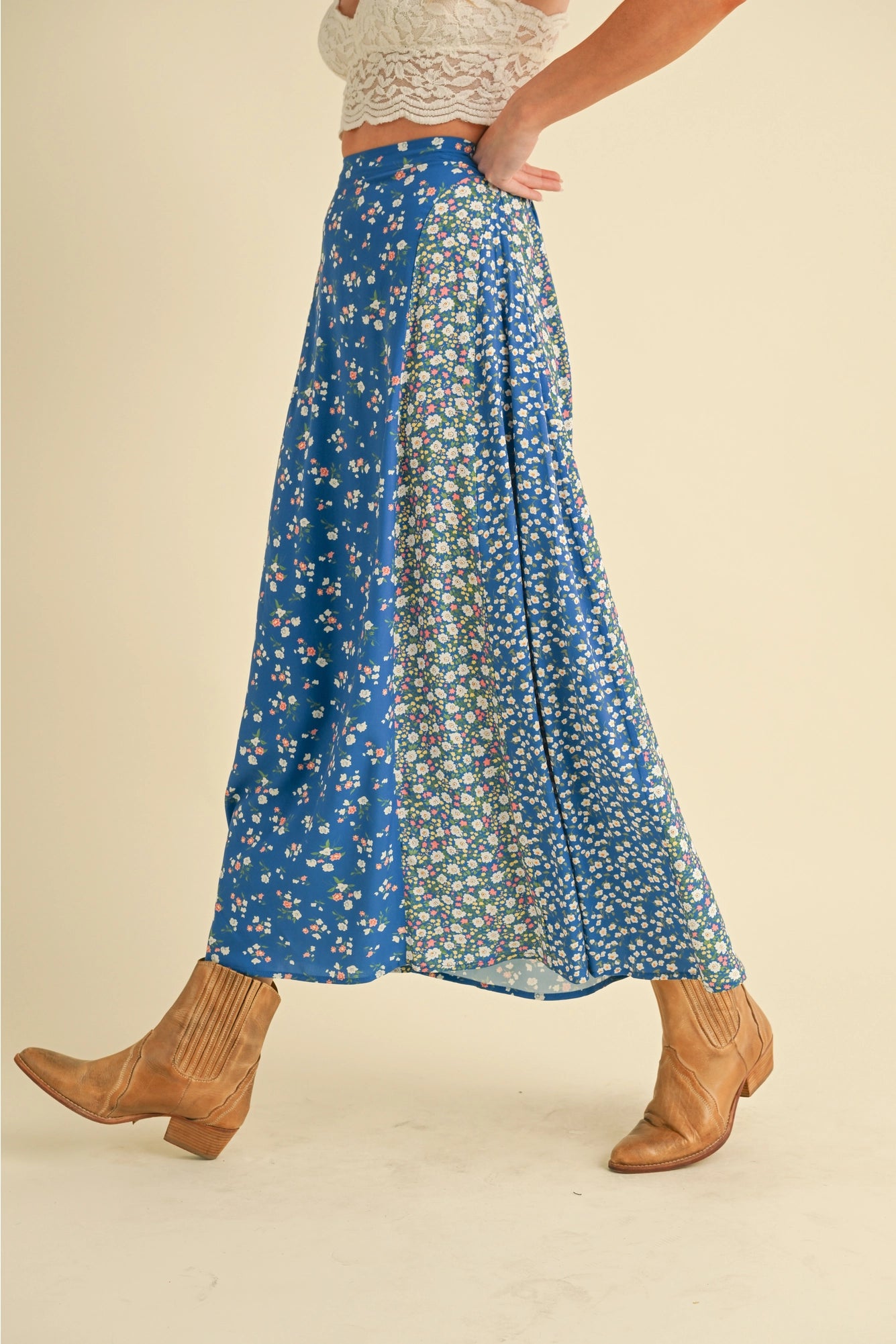 Shayla Floral Maxi Skirt