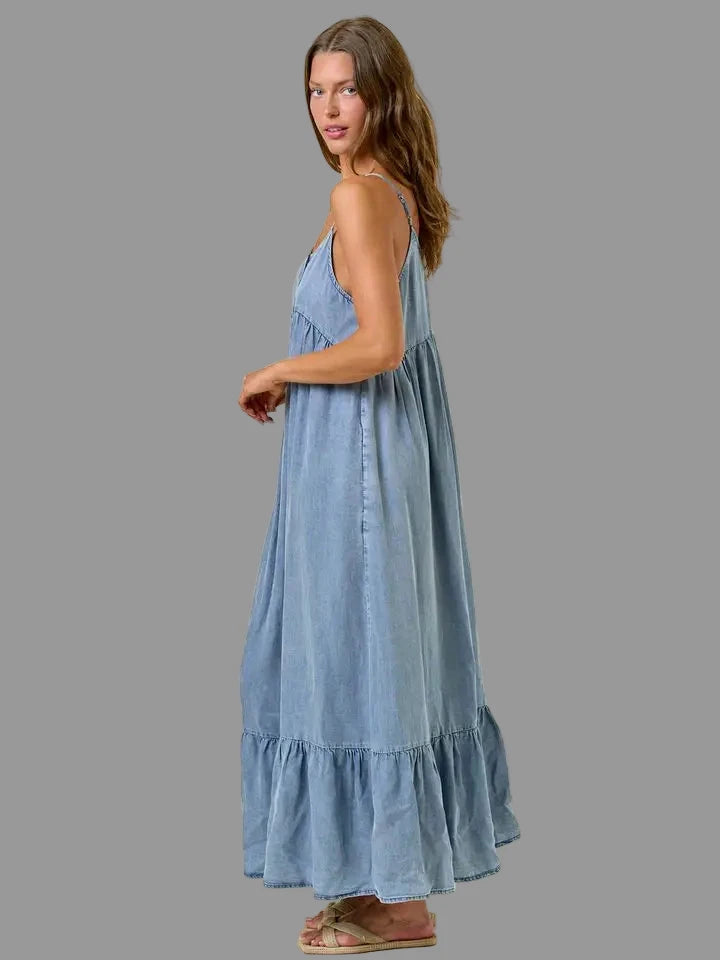 Sunday Best Chambray Dress