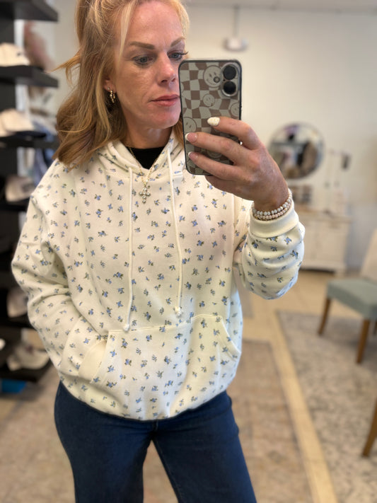 Among the Flowers Hoodie