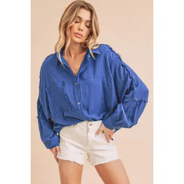 Sloan Button Down Top