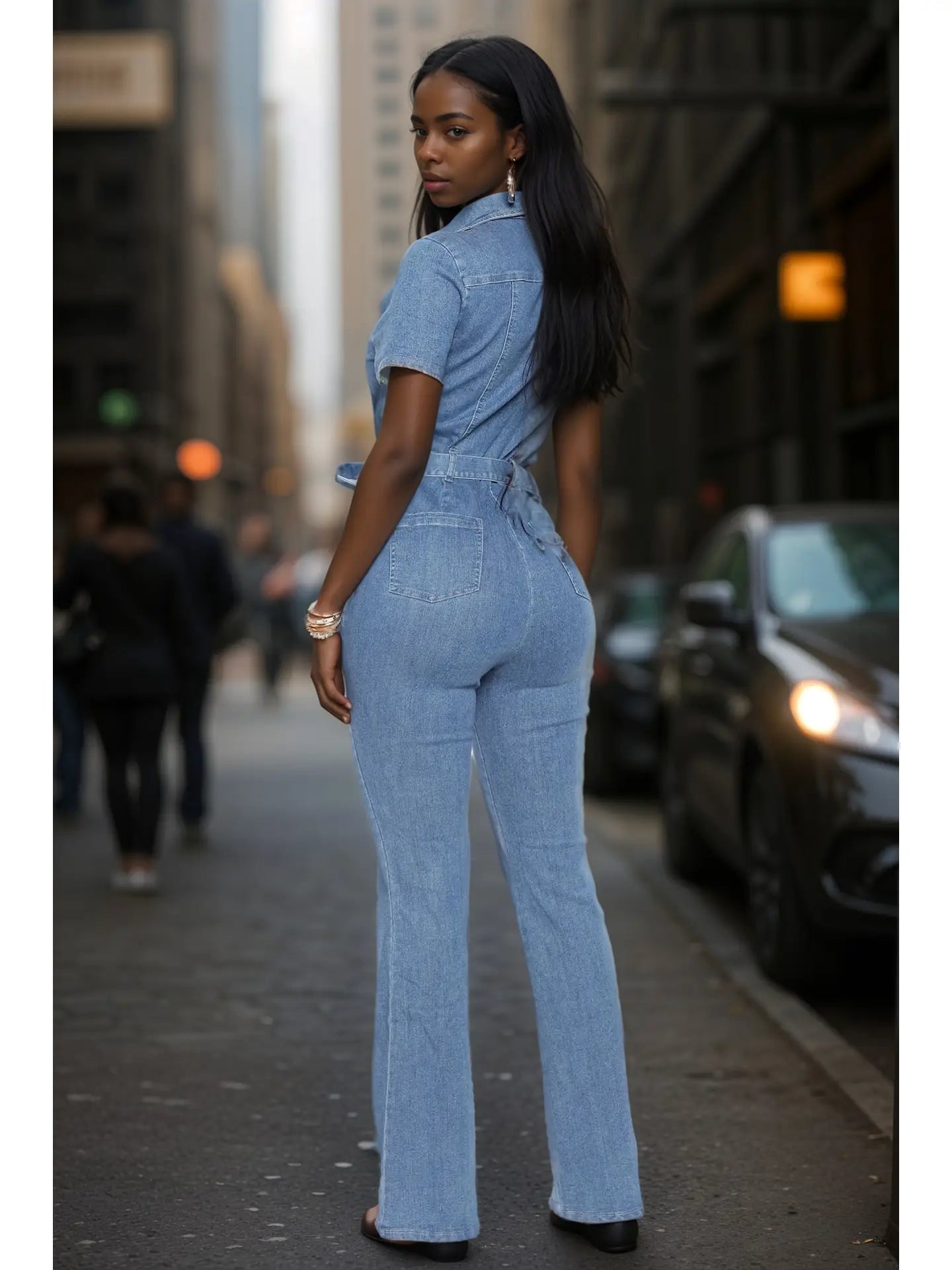 Skyline Denim Jumpsuit