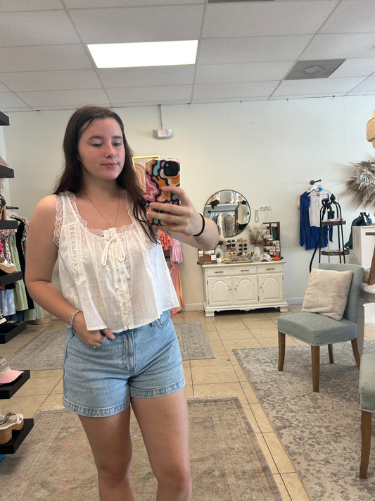 Laurel's Lace Tank