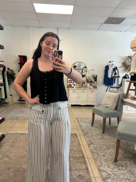 Delaney's Favorite Stripped Pants