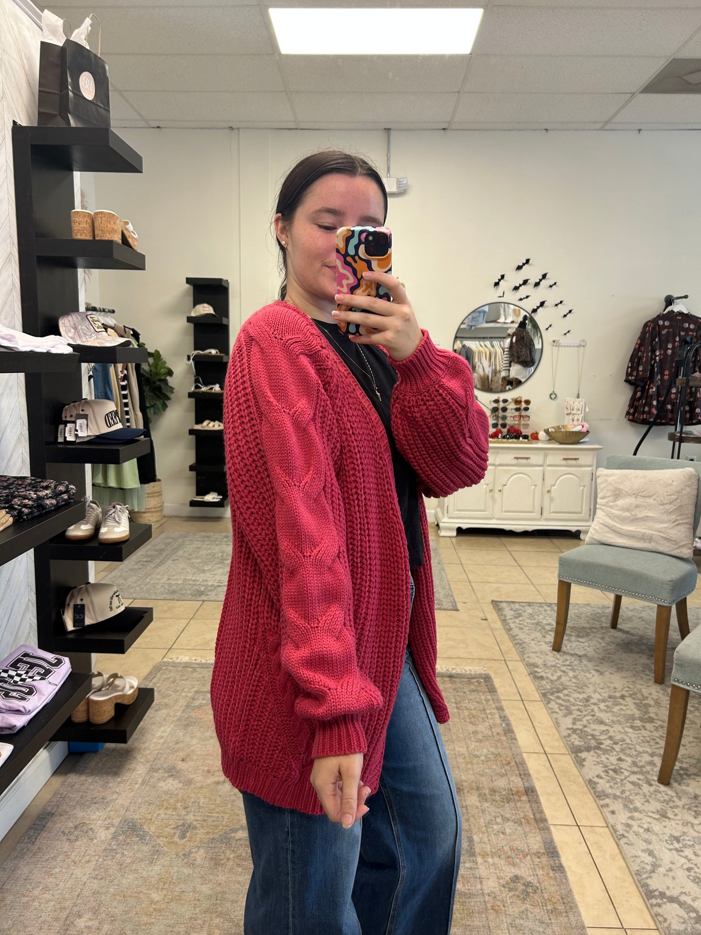 Perfectly Pink Cardigan