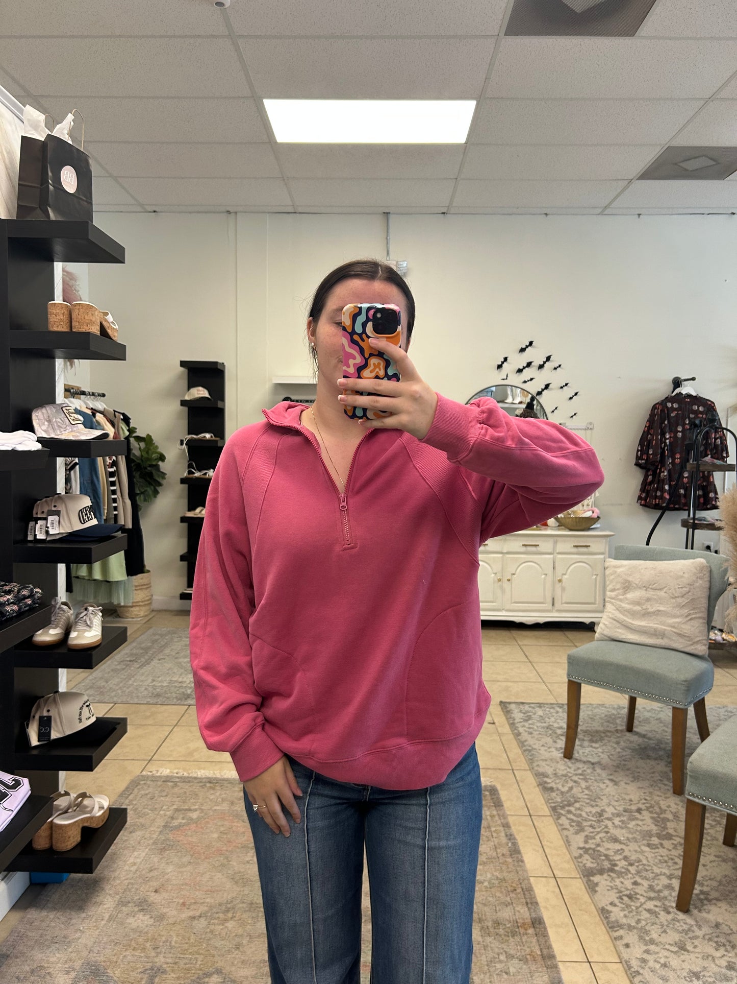 Catalina Pink Pullover Sweater