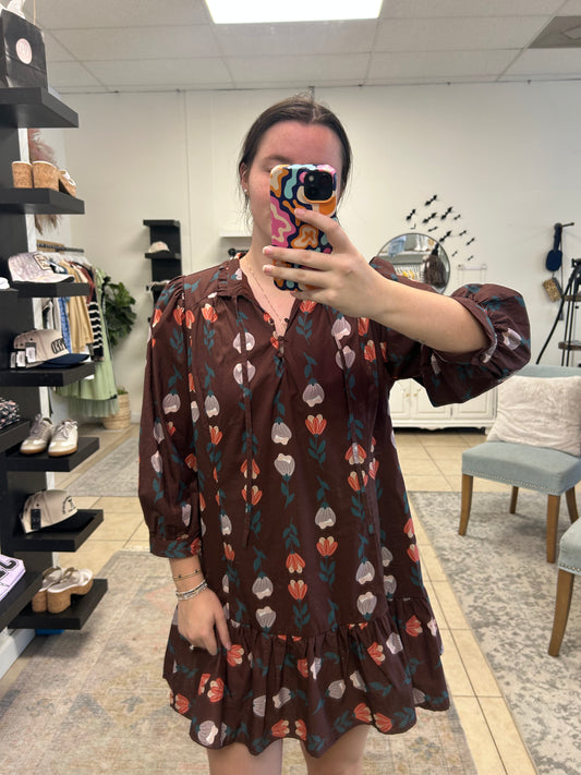 Madison's Maroon Dress