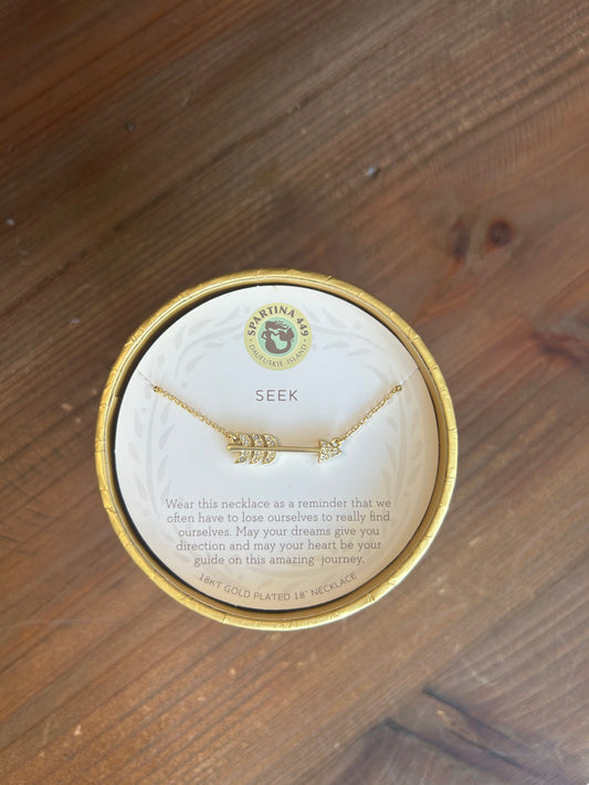 Sea La Vie Necklace Seek/Arrow 18"