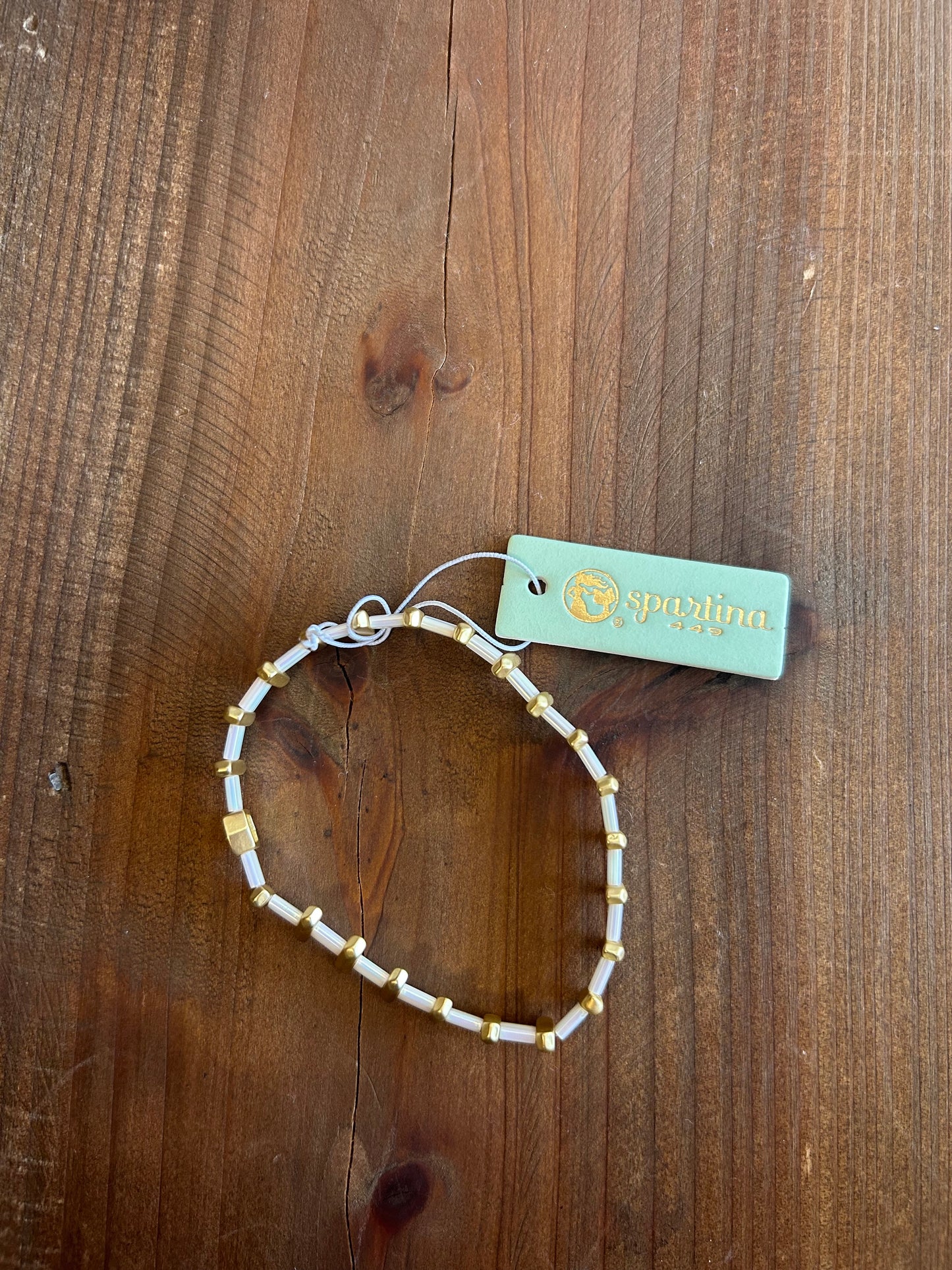 Tila Stretch Bracelet White