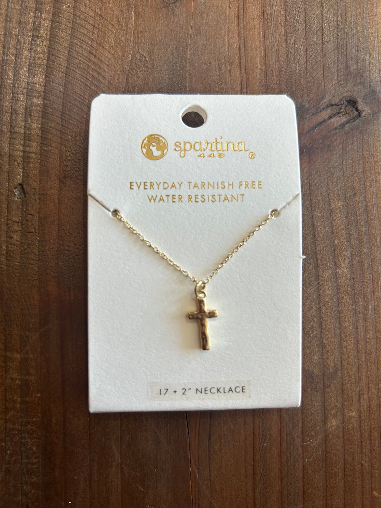 SP Cross Necklace 17" Cross