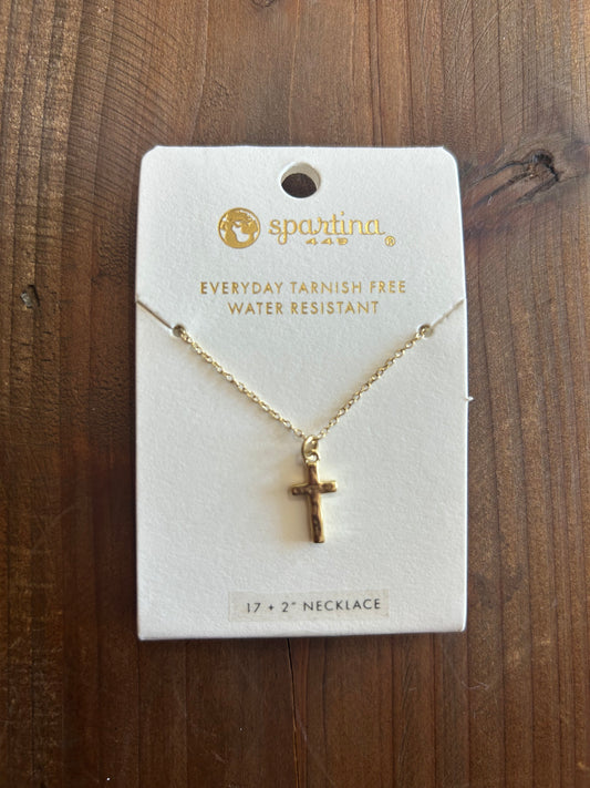 SP Cross Necklace 17" Cross