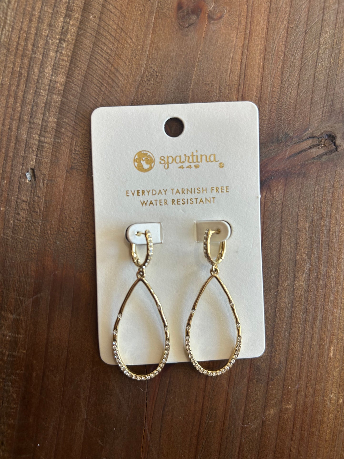 SP Carteret Earrings Crystal