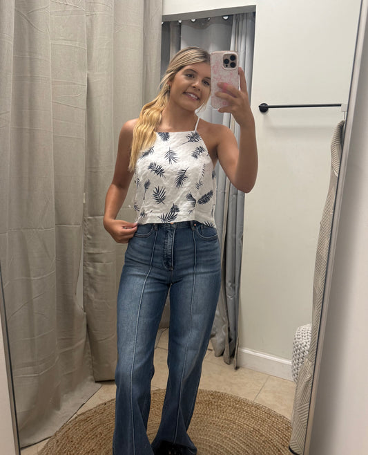 Kindall Linen Top