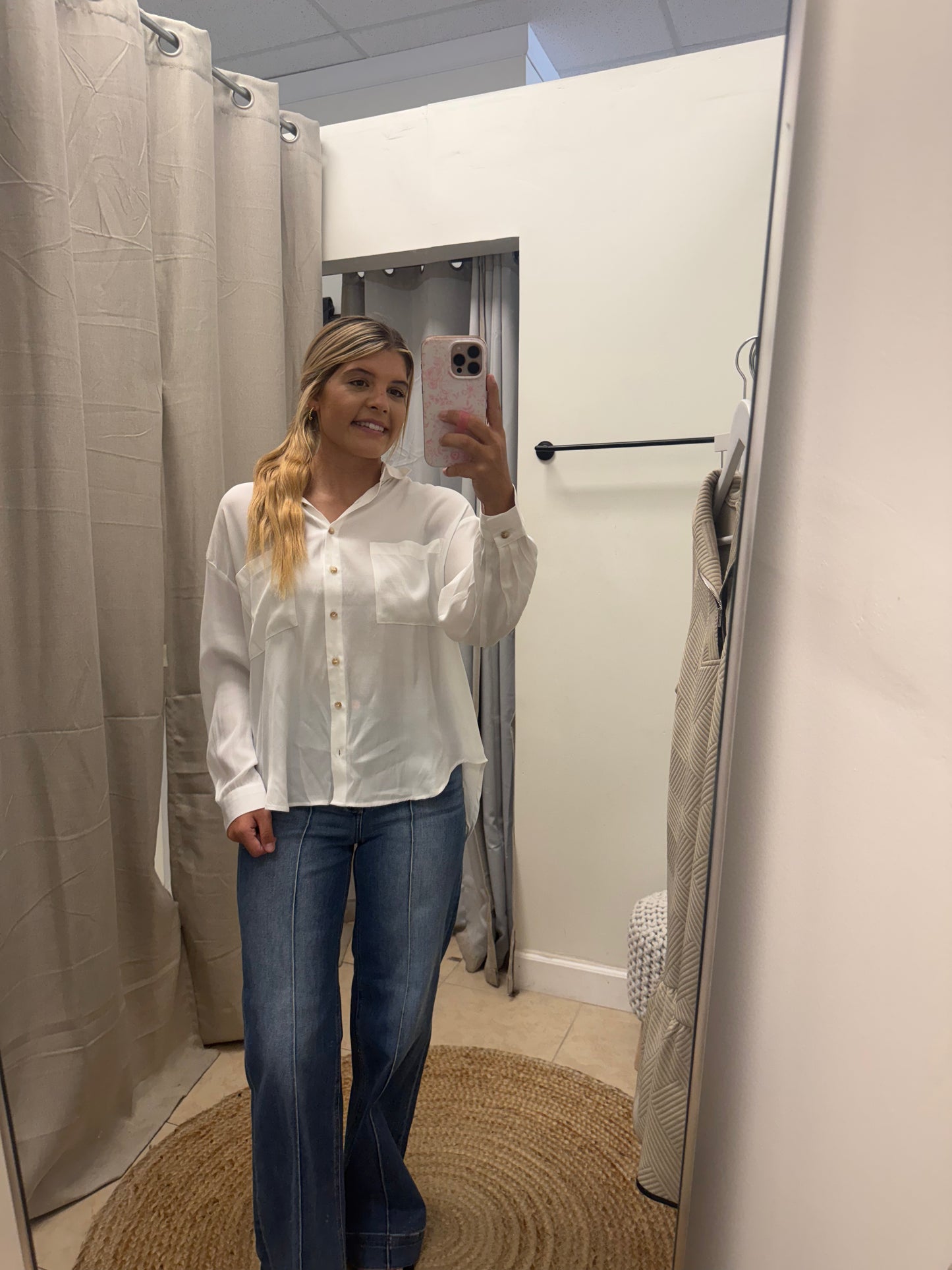 Make a Wish Button Down