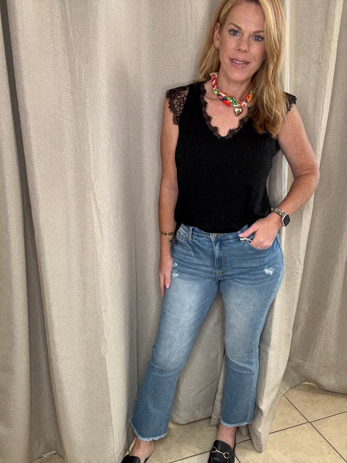 Kaylee Distress Denim