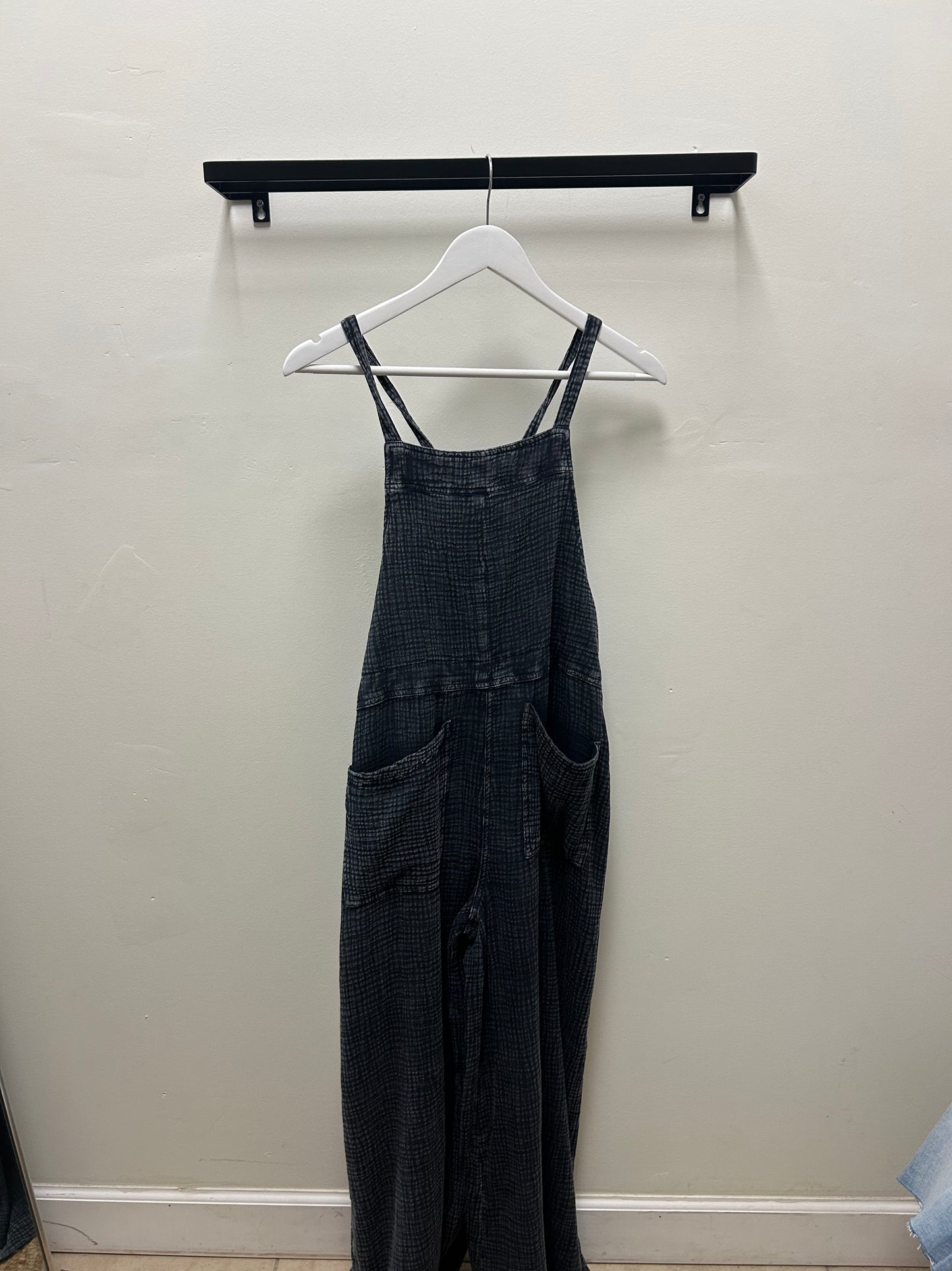 Shelby Acid Wash Overalls