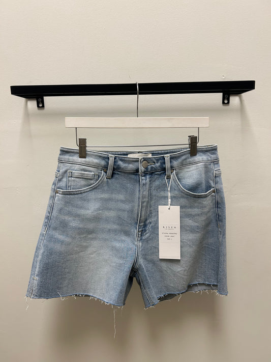 Claire Lightwash Shorts