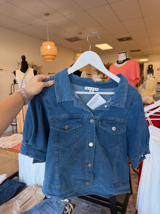 Dolly Denim Top