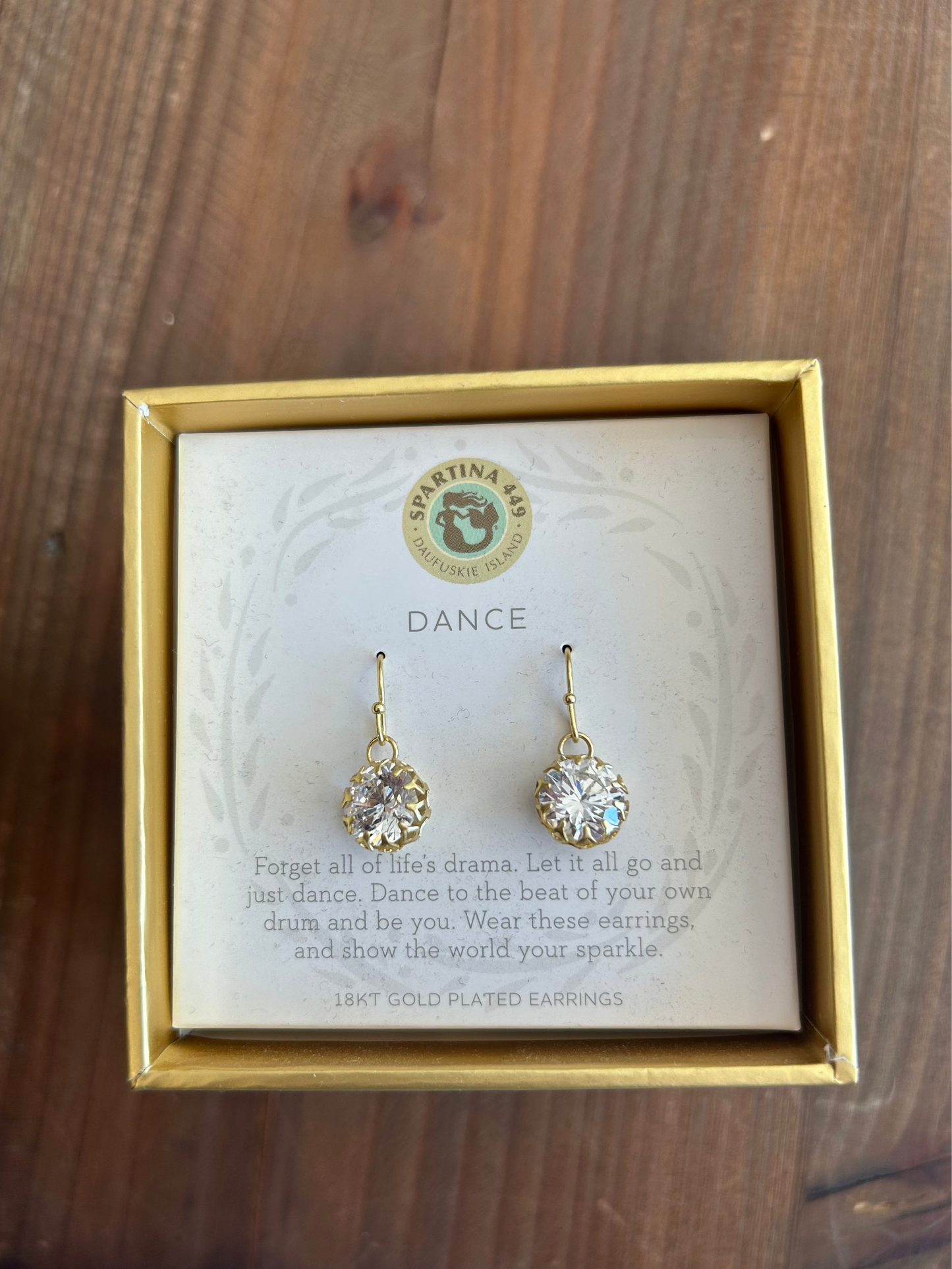 SLV Drop Earrings (Dance/Gem)