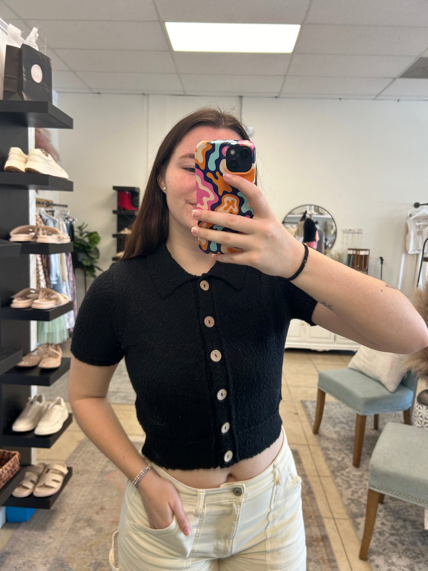 Reagan Black Top